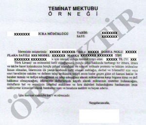 Halkbank teminat mektubu talep formu örneği